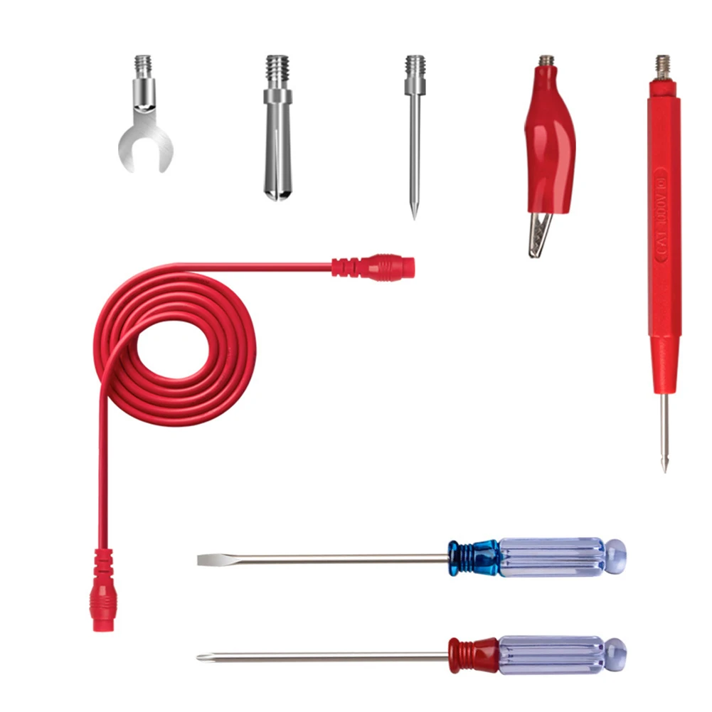 1set Multimeter Test Cable Test Probe Replace Multimeter Test Cable Probe 930mm Total Cable 1000V Measuring Probes Pen
1set Multimeter Test Cable Test Probe Replace Multimeter Test Cable Probe 930mm Total Cable 1000V Measuring Probes Pen