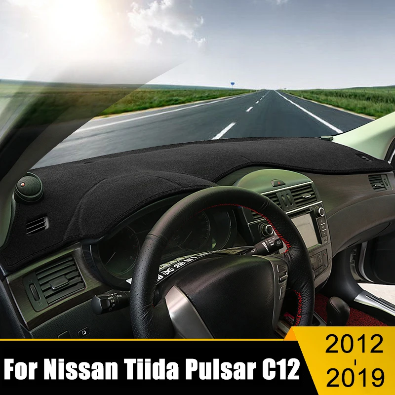 For Nissan Tiida Pulsar C12 2012 2013 2014 2015 2016 2017 2018 2019 Car Dashboard Cover Avoid Light Pad Sun Shade Mat Carpets
For Nissan Tiida Pulsar C12 2012 2013 2014 2015 2016 2017 2018 2019 Car Dashboard Cover Avoid Light Pad Sun Shade Mat Carpets