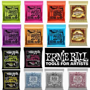 Players First Choice Ernie Ball Electric/Acoustic/Cobalt Electric/Classical Guitar Strings Various Models 2221 2409 2721 2008