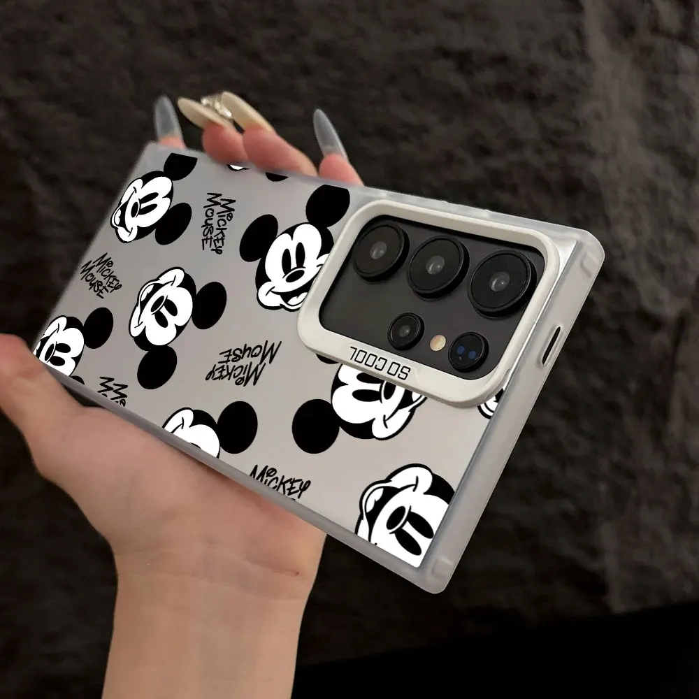 Mickeys Mouse Cute Black White S25 Case For Samsung S25 S24 Ultra Carcasa For Galaxy S23 S22 S21 FE S20 Ultra Plus Phone Cover Mickeys Mouse Cute Black White S25 Case For Samsung S25 S24 Ultra Carcasa For Galaxy S23 S22 S21 FE S20 Ultra Plus Phone Cover