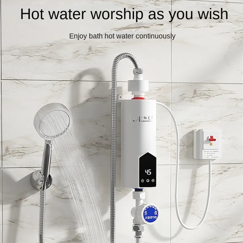 

Z Free water storage constant temperature small electric water heater quickly heat hair salon home instant hot kitchen treasure