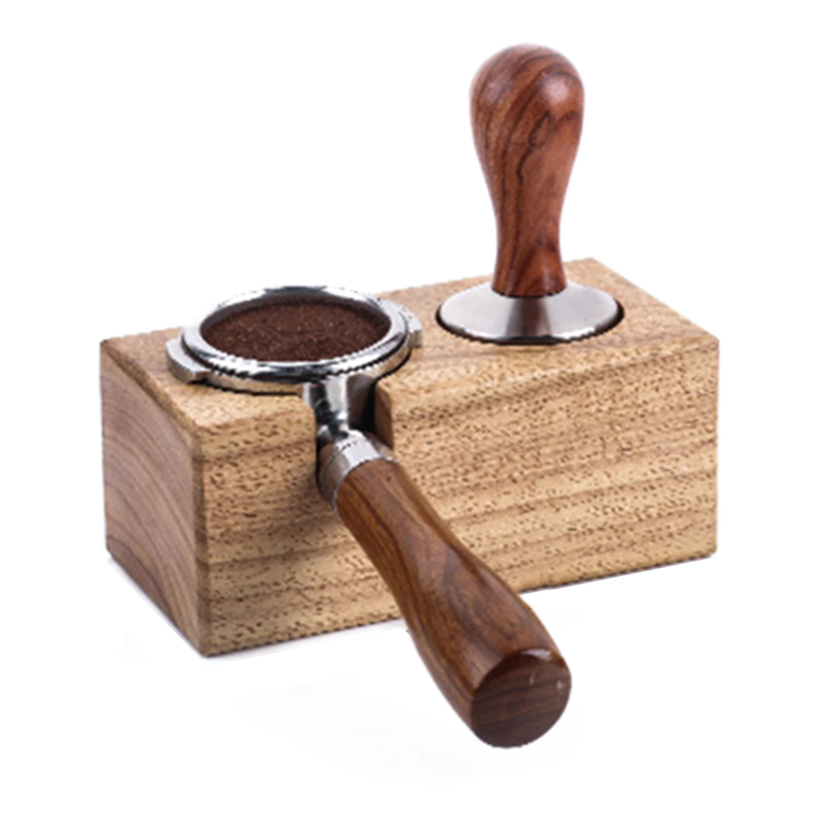 58mm Coffee Tamper Holder Espresso Portafilter Station Tamper Stand Wood Base Wooden Coffee Press Base Coffeeware Tools
58mm Coffee Tamper Holder Espresso Portafilter Station Tamper Stand Wood Base Wooden Coffee Press Base Coffeeware Tools