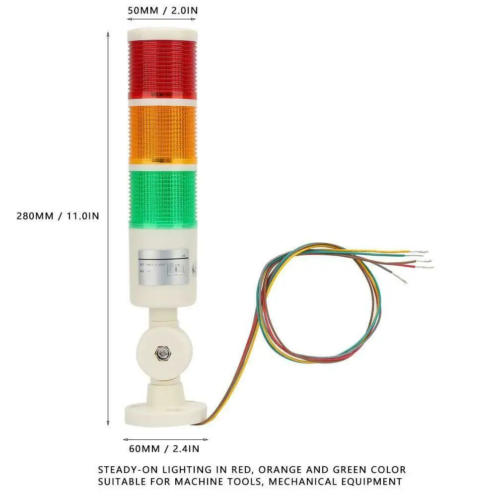 Alarm Warning Signal Tower Lamp Accessories Parts Replacement 1.5W~3W BEM-X-50-3U-D Buzzer Alarm Constant Bright
Alarm Warning Signal Tower Lamp Accessories Parts Replacement 1.5W~3W BEM-X-50-3U-D Buzzer Alarm Constant Bright