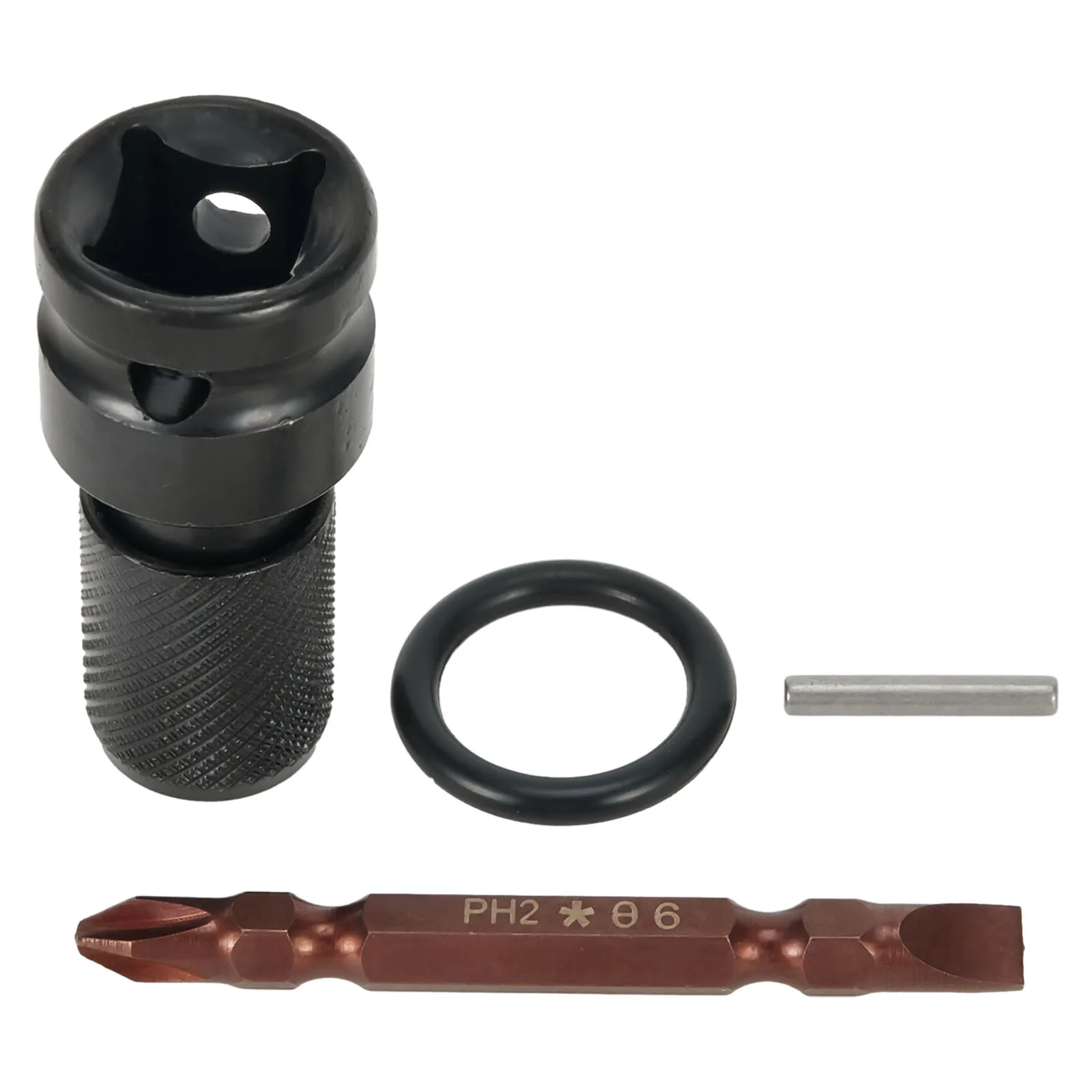 PH2 SL Screwdriver Bit Double Head Hex Shank 1/2'' To 1/4'' Socket Converter Adapter Kit For Electric Impact Driver Wrench Tools
PH2 SL Screwdriver Bit Double Head Hex Shank 1/2'' To 1/4'' Socket Converter Adapter Kit For Electric Impact Driver Wrench Tools