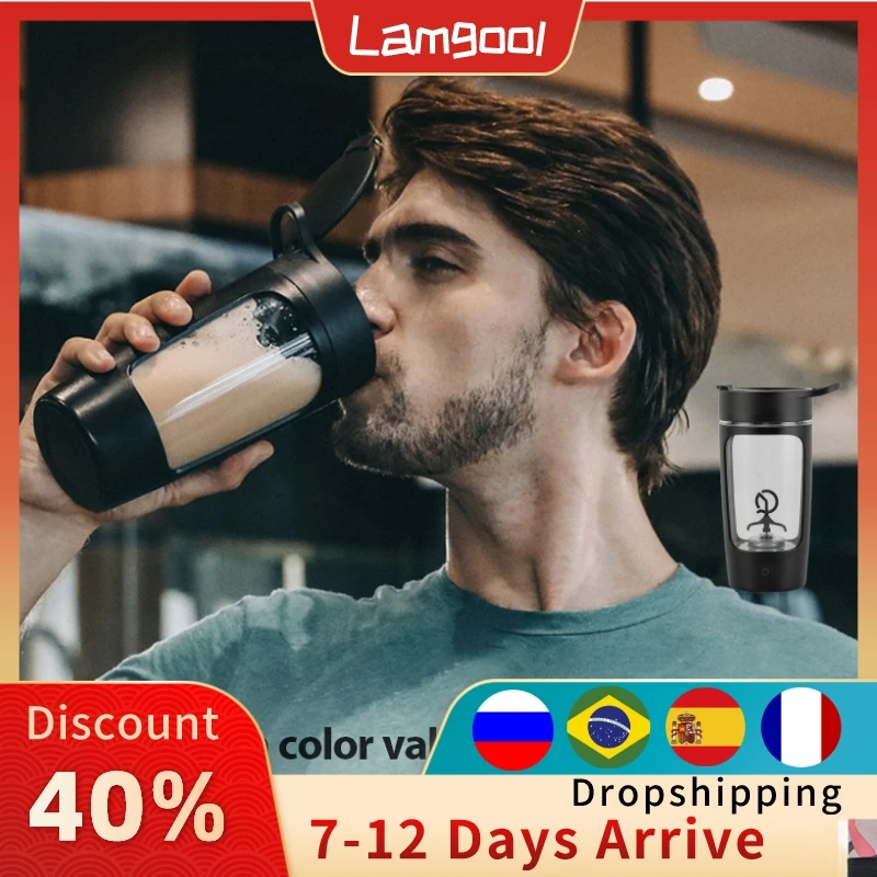 Electric Shaker for Fitness Gym, Stirring Bottle, USB Charging, Hot Water Bottle, Whey Protein Powder, Outdoor, 650ml
Electric Shaker for Fitness Gym, Stirring Bottle, USB Charging, Hot Water Bottle, Whey Protein Powder, Outdoor, 650ml