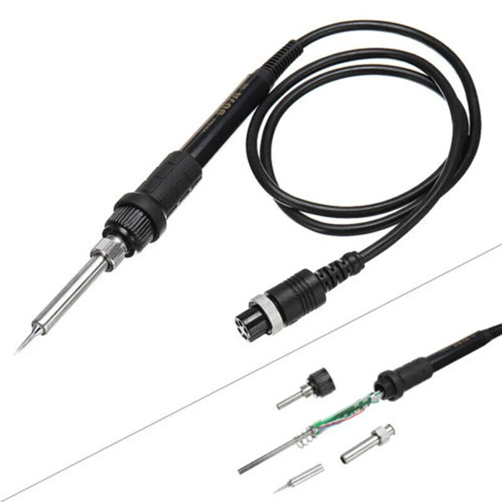 907A Handle Soldering Iron 937D Accessories 852D+ 853D 8786D Parts Repairing Soldering Station Welder Supplies
907A Handle Soldering Iron 937D Accessories 852D+ 853D 8786D Parts Repairing Soldering Station Welder Supplies