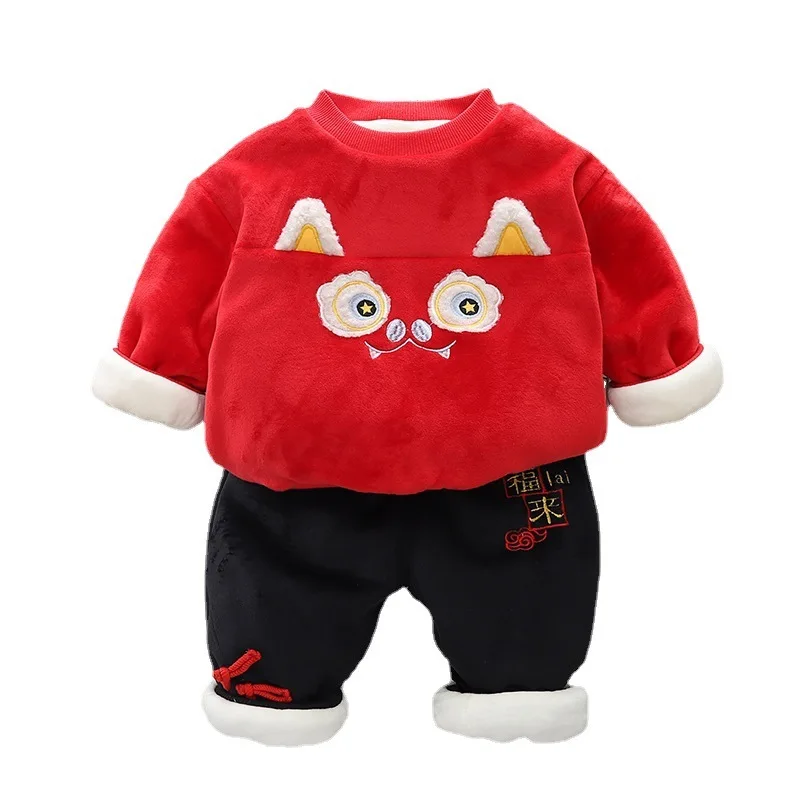 New Winter Baby Boys Clothes Suit Children Girls Thick Warm Cotton T-Shirt Pants 2Pcs/Set Toddler Casual Costume Kids Tracksuits
New Winter Baby Boys Clothes Suit Children Girls Thick Warm Cotton T-Shirt Pants 2Pcs/Set Toddler Casual Costume Kids Tracksuits