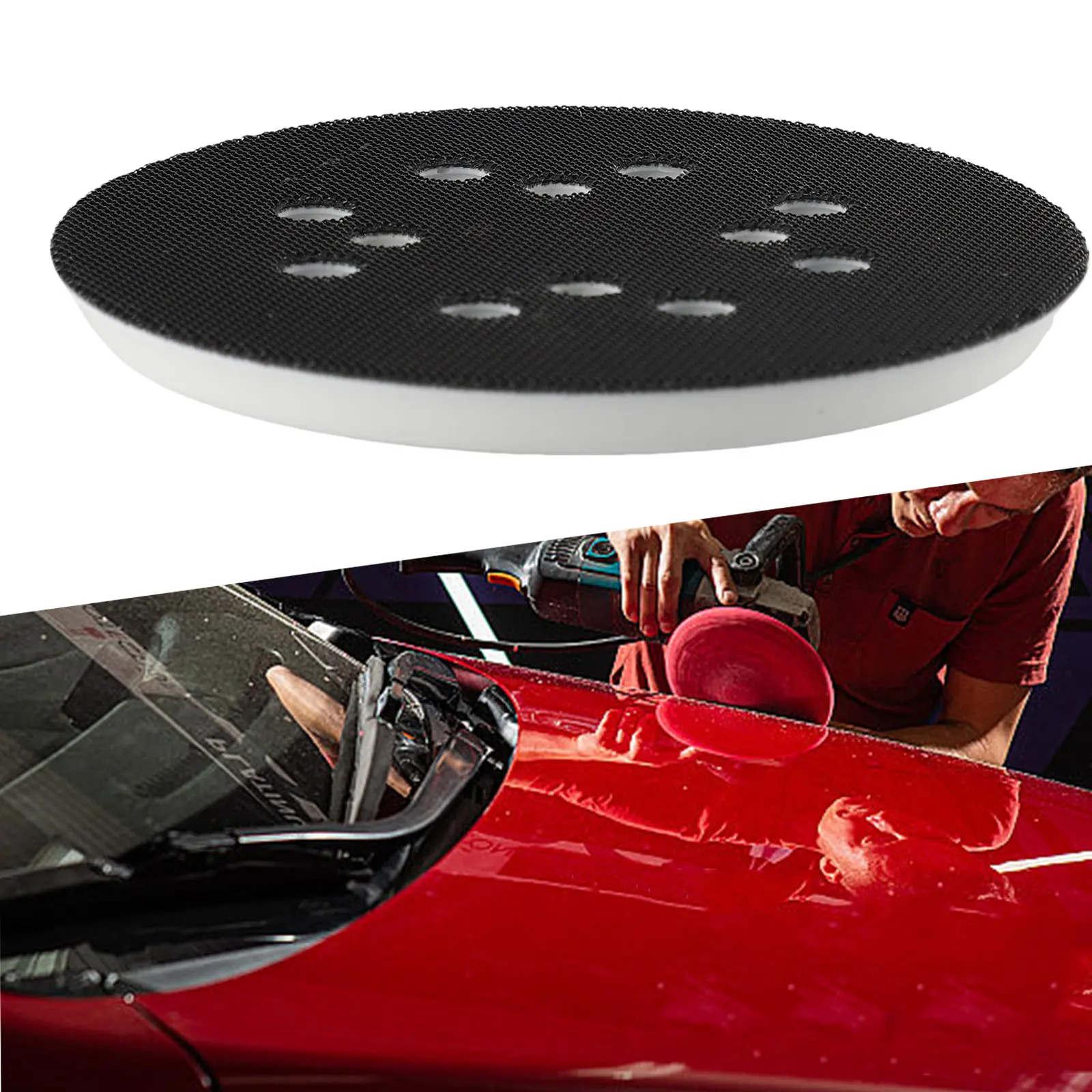 5 Inch 125mm Backing Pad Plastic&PU Hook And Loop 60g Sanding Pad Power Tool Accessories For Bosch PEX 300 AE 400 AE 4000 AE
5 Inch 125mm Backing Pad Plastic&PU Hook And Loop 60g Sanding Pad Power Tool Accessories For Bosch PEX 300 AE 400 AE 4000 AE