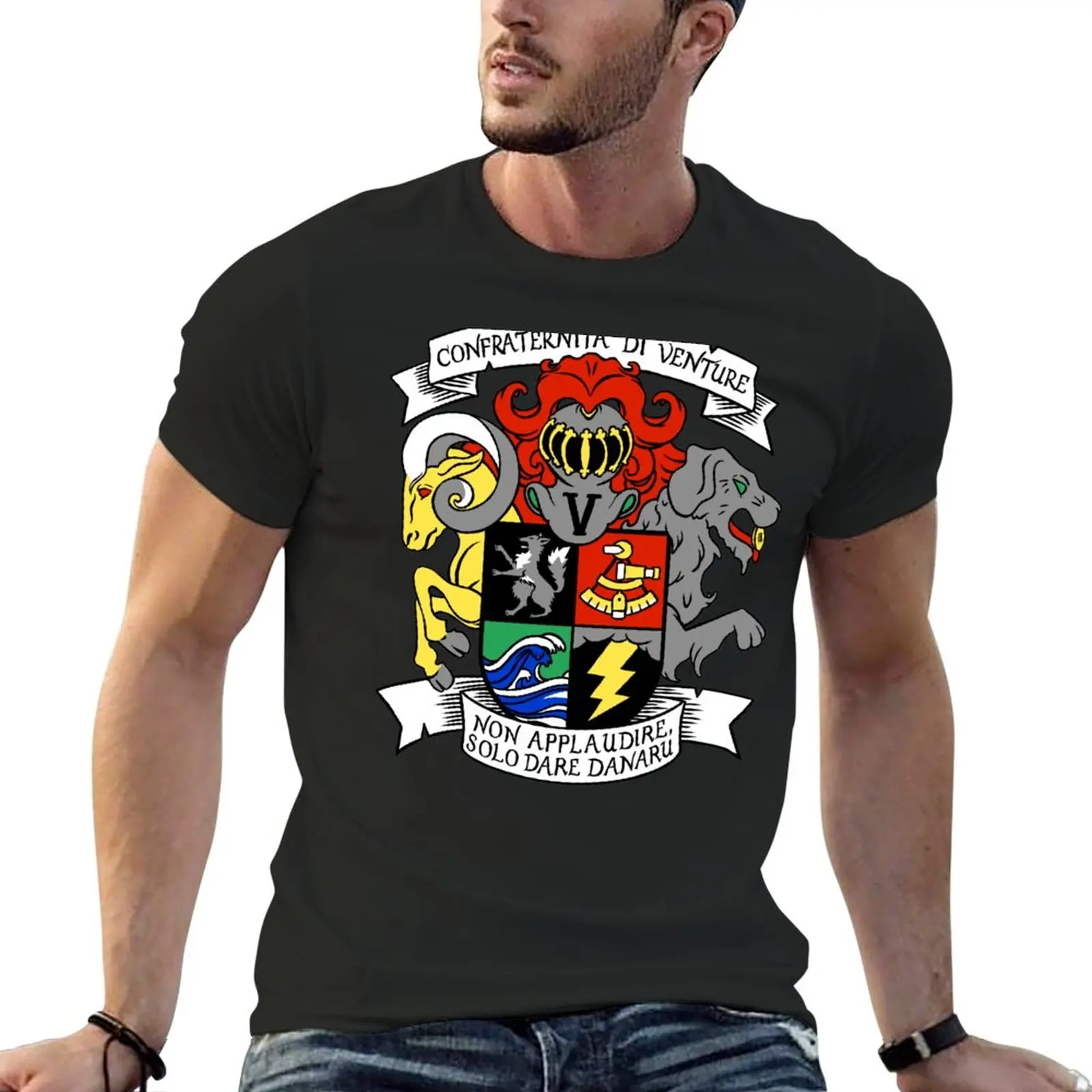 Condottieri T-Shirt boys animal print shirt korean fashion vintage clothes sublime t shirt workout shirts for men
Condottieri T-Shirt boys animal print shirt korean fashion vintage clothes sublime t shirt workout shirts for men