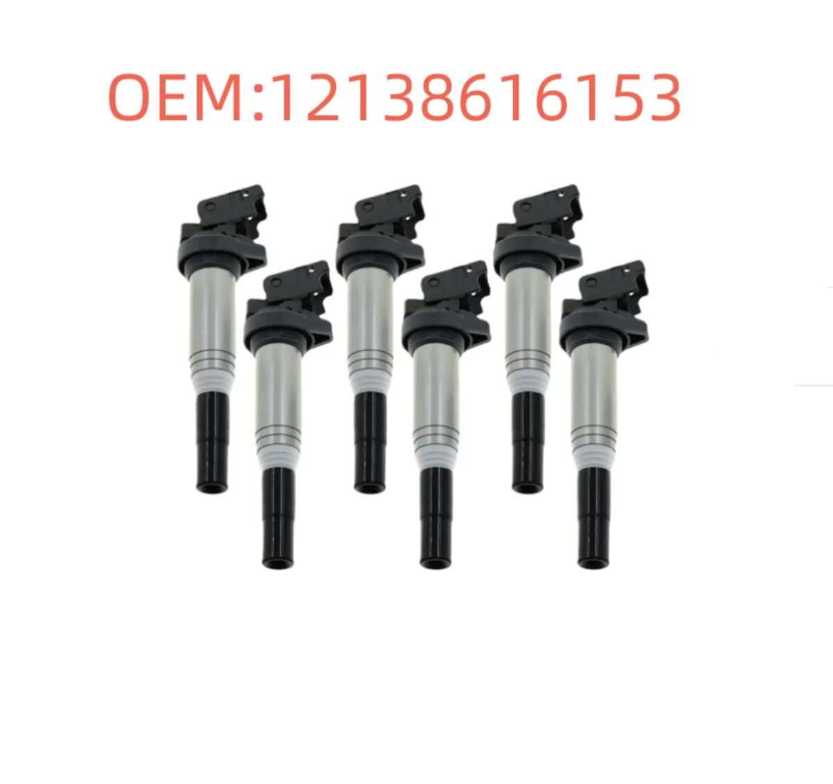 

6x 12138616153 Ignition Coil Ignition System For BMW E81 E87 F20 E90 F30 F35 E60 F10 F07 F01 F02 F02 E70 E71 F15 F25 12137594596
