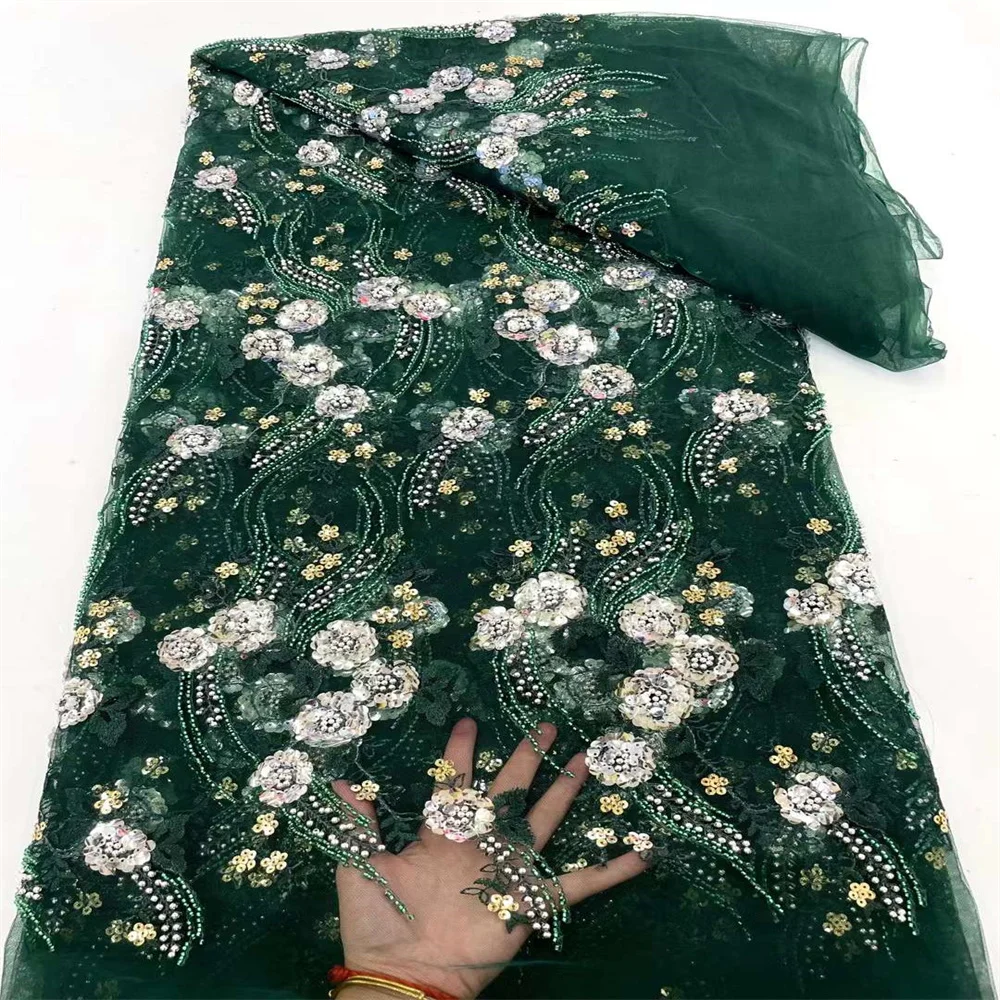 Африканские бусины, кружевная ткань 2024, высококачественное кружево, 5 ярдов, французские нигерийские Блестки для жениха, кружевная ткань для свадебной вечеринки
Африканские бусины, кружевная ткань 2024, высококачественное кружево, 5 ярдов, французские нигерийские Блестки для жениха, кружевная ткань для свадебной вечеринки