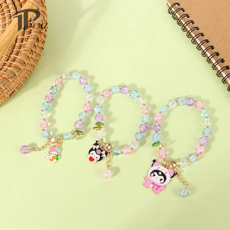 Женские браслеты с аниме-героями мультфильмов, Женская цепочка, свадебные украшения, праздничные подарки, эластичная веревка для девушек
Женские браслеты с аниме-героями мультфильмов, Женская цепочка, свадебные украшения, праздничные подарки, эластичная веревка для девушек