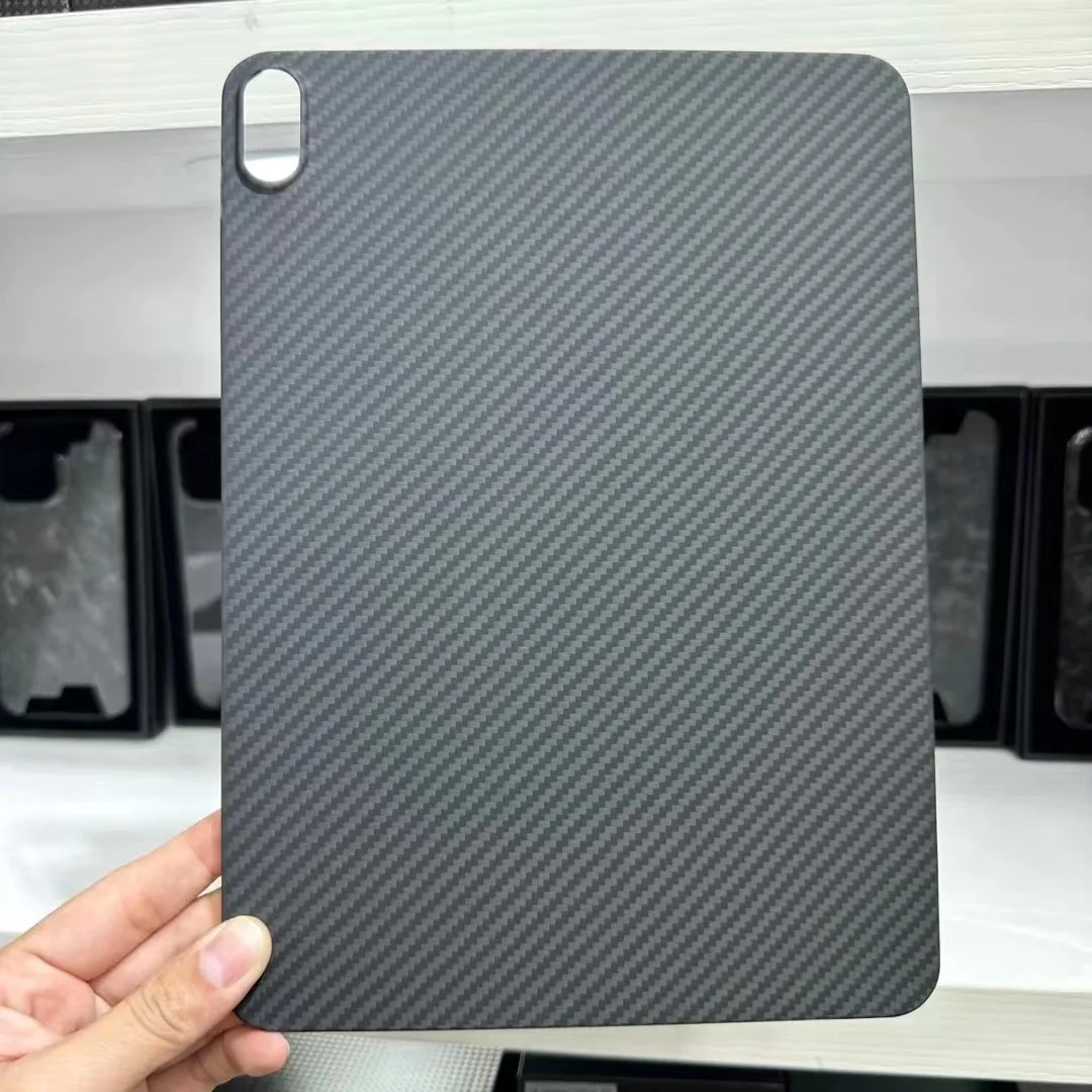 

UltraThin Carbon Fiber Cases For IPAD Air 4 Air 5 2023 10.9” Matte Protective Anti-fall Back Shell For iPad Air4 Air5 CASE Cover
