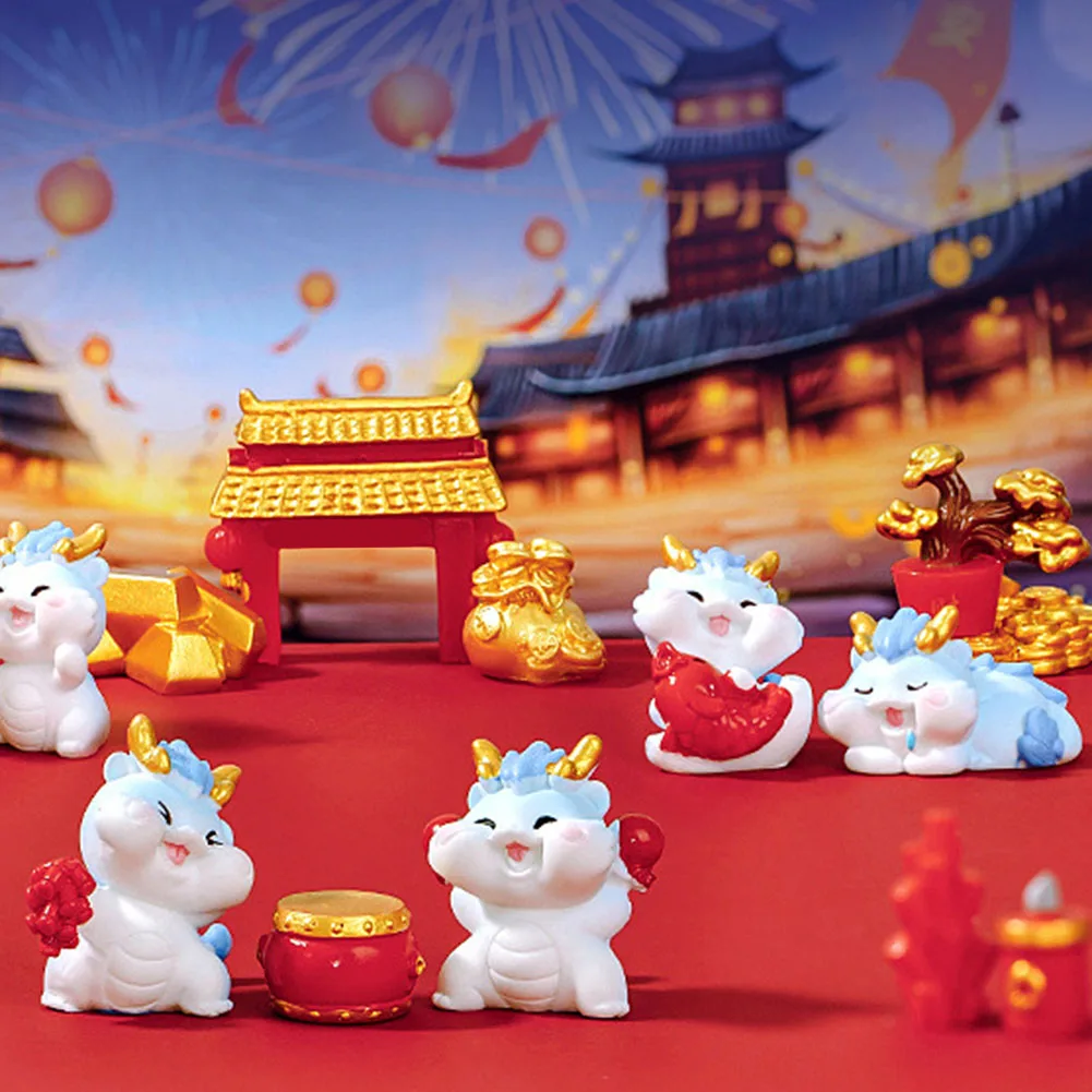 Chinese New Year Gifts Figurines Statue Miniature Cartoon Dragon Micro Landscape Ornaments Party Home Decoration Craft
Chinese New Year Gifts Figurines Statue Miniature Cartoon Dragon Micro Landscape Ornaments Party Home Decoration Craft