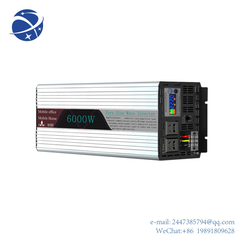 Yun YiHot selling colorful car use AC inverter 12000w 6000w power inverter 6000w 24v 220v
Yun YiHot selling colorful car use AC inverter 12000w 6000w power inverter 6000w 24v 220v