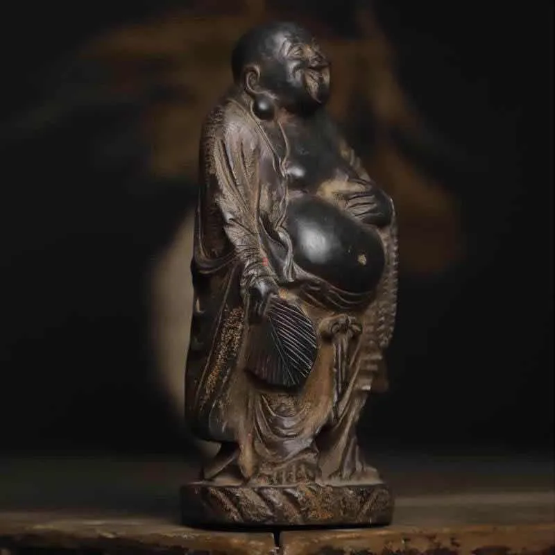 Статуя Будды Maitreya с голубым камнем, старинная резьба, большой живот, украшение для дома в китайском клубе
Статуя Будды Maitreya с голубым камнем, старинная резьба, большой живот, украшение для дома в китайском клубе