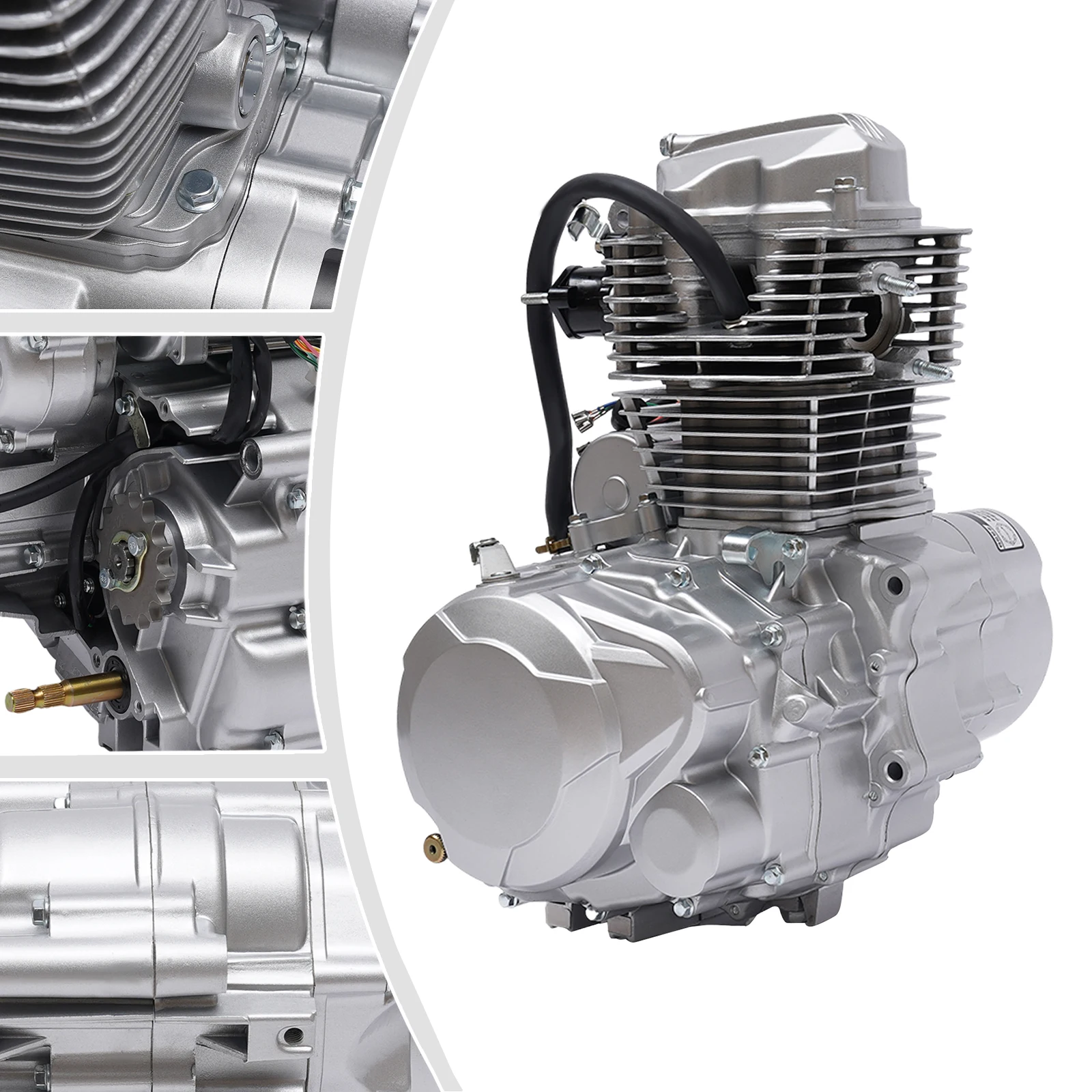 4 Stroke 250cc DIRT BIKE ATV Engine Motor 5 Speed Gasoline Engine Motorcycle Engine 200cc High Performance
4 Stroke 250cc DIRT BIKE ATV Engine Motor 5 Speed Gasoline Engine Motorcycle Engine 200cc High Performance