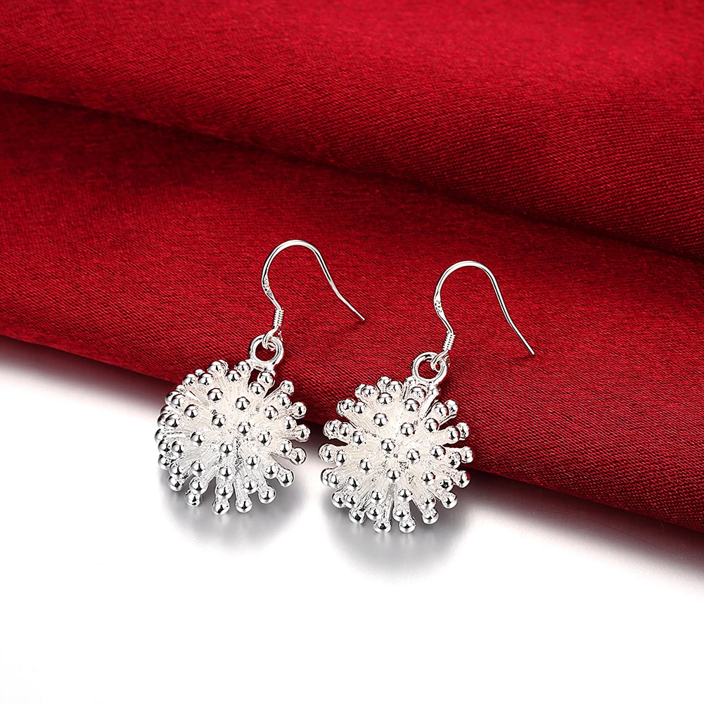 Fashion wild party wedding Jewelry 925 Sterling Silver Beautiful fireworks drop Earrings for Women temperament Christmas Gifts
Fashion wild party wedding Jewelry 925 Sterling Silver Beautiful fireworks drop Earrings for Women temperament Christmas Gifts