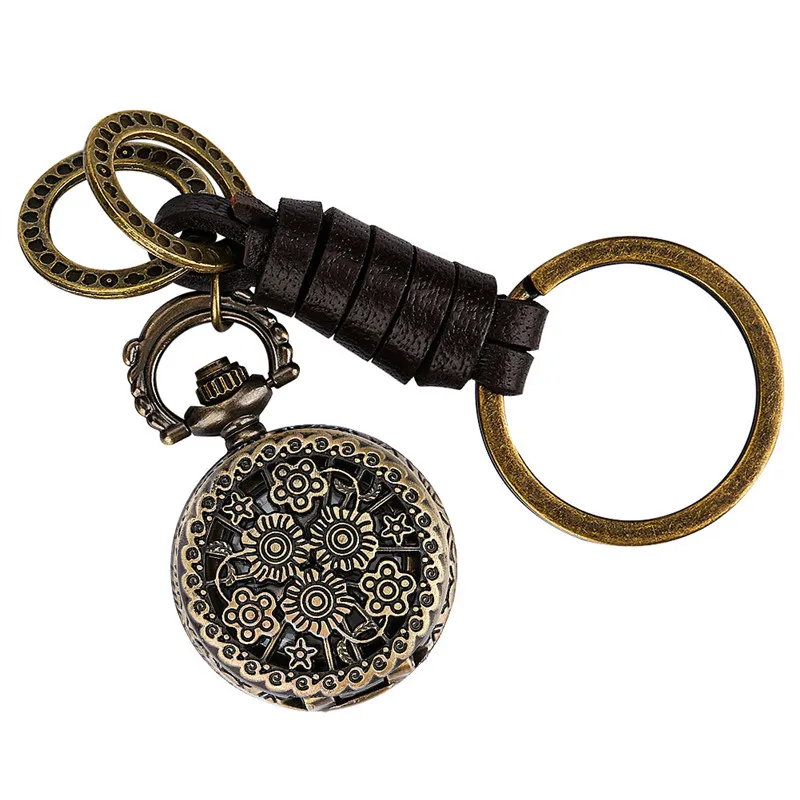 Vintage Design Little Flower Watches Half Hunter Design Mens Womens Mini Quartz Pocket Watch Key Ring Clock Collectable Reloj
Vintage Design Little Flower Watches Half Hunter Design Mens Womens Mini Quartz Pocket Watch Key Ring Clock Collectable Reloj