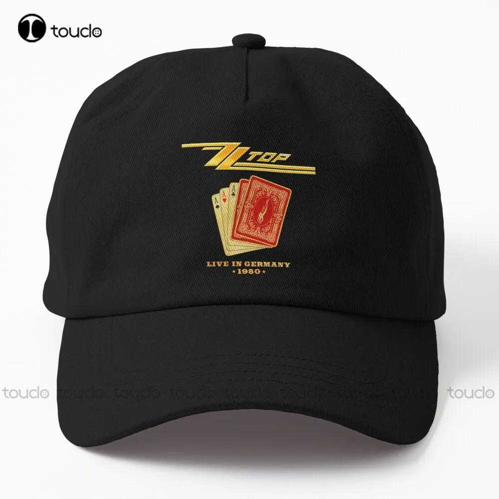 

bess seller of zz top Dad Hat cap for men Personalized Custom Unisex Adult Teen youth Summer Outdoor Caps Cotton Denim Caps Art