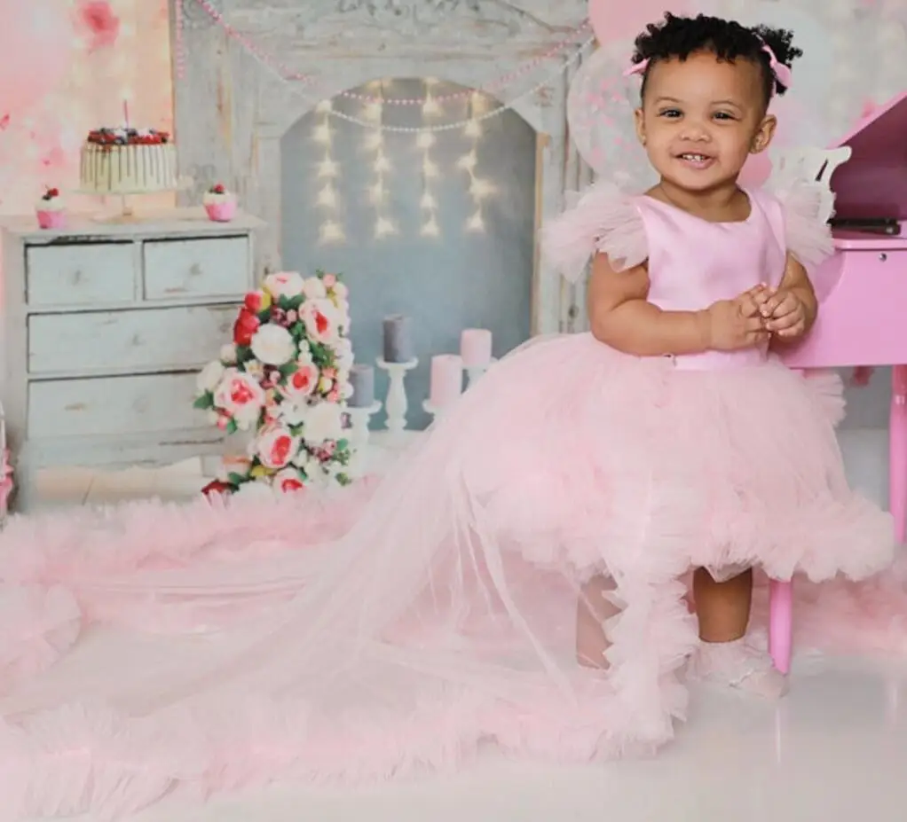 Puffy Tulle Princess First Birthday Dress with Long Train Girl Party Gown Baby Girl Christmas Dress Flower Girl Dress
Puffy Tulle Princess First Birthday Dress with Long Train Girl Party Gown Baby Girl Christmas Dress Flower Girl Dress