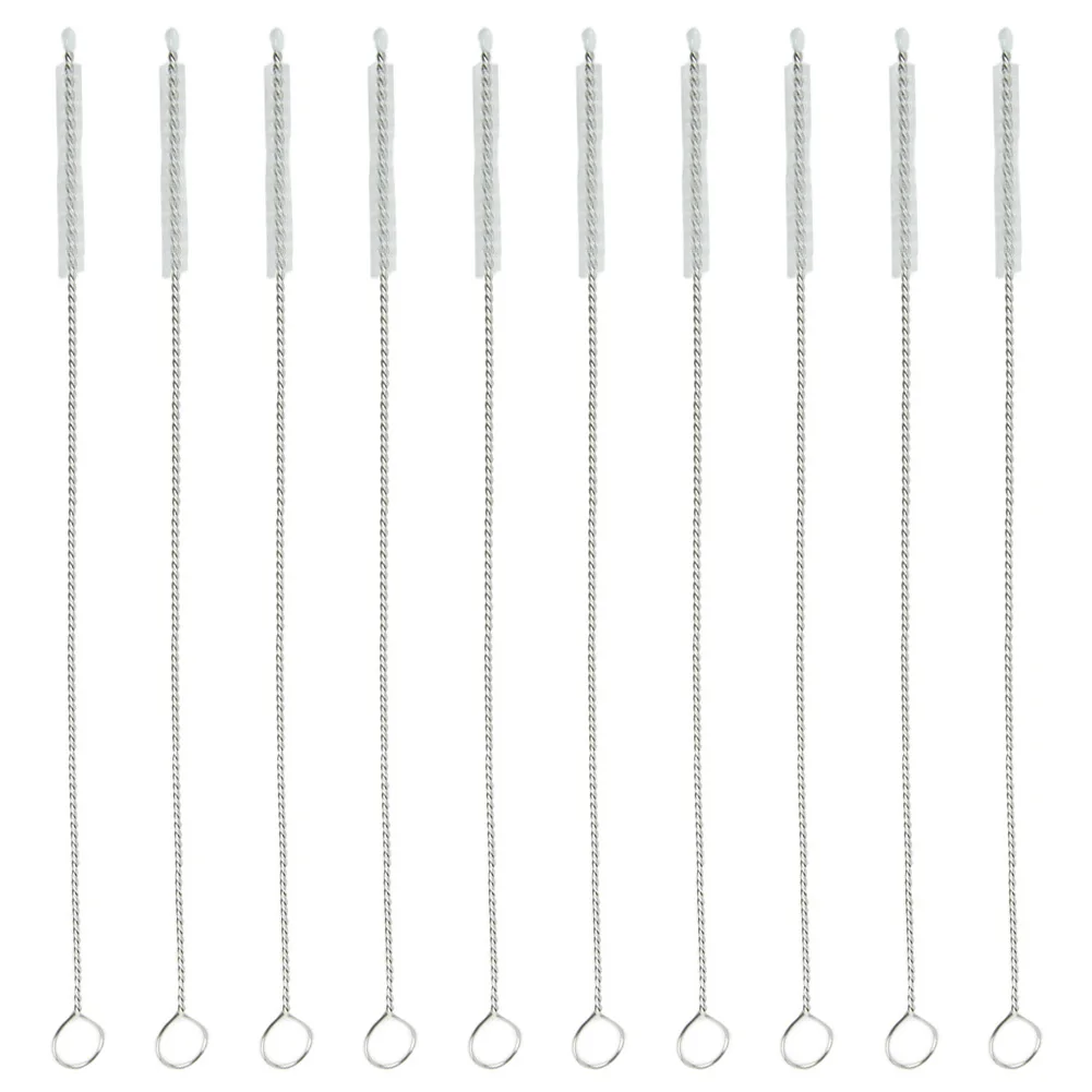 10Pcs Drinking Straw Cleaning Brush Kit Straw Tube Pipe Cleaner Nylon Stainless Steel Long Handle Cleaning Brushes For Straws
10Pcs Drinking Straw Cleaning Brush Kit Straw Tube Pipe Cleaner Nylon Stainless Steel Long Handle Cleaning Brushes For Straws