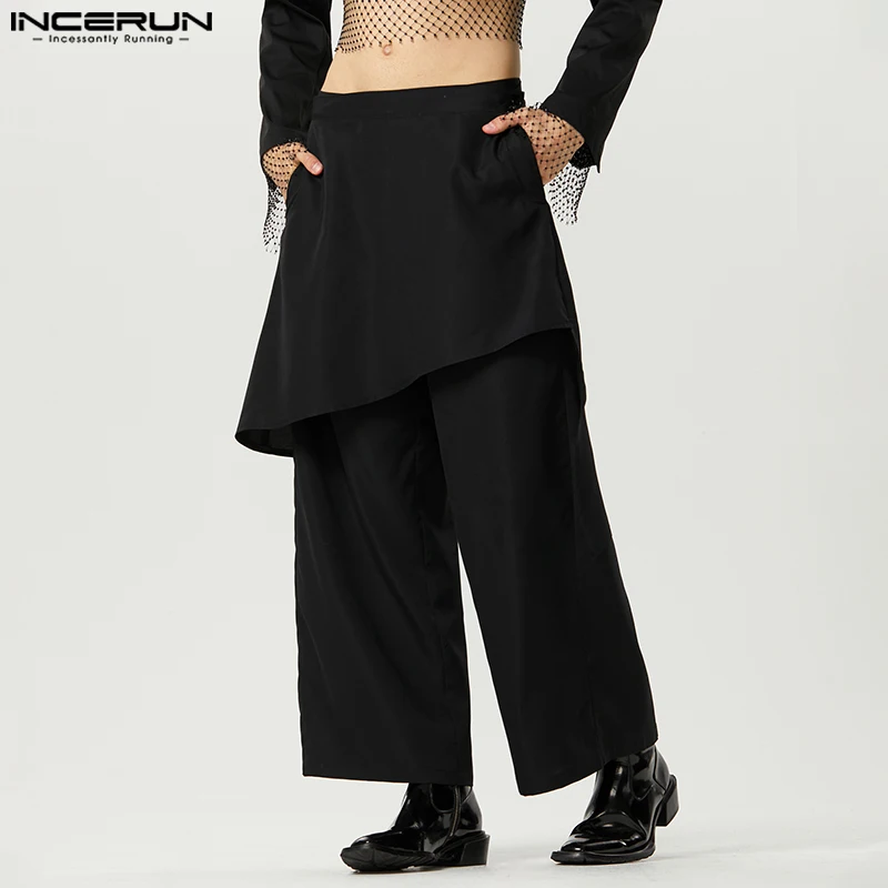 INCERUN Streetwear Style Men Trousers Loose Layered Design Skirts Pant Casual Street Solid All-match Simple Pantalons S-5XL 2023
INCERUN Streetwear Style Men Trousers Loose Layered Design Skirts Pant Casual Street Solid All-match Simple Pantalons S-5XL 2023
