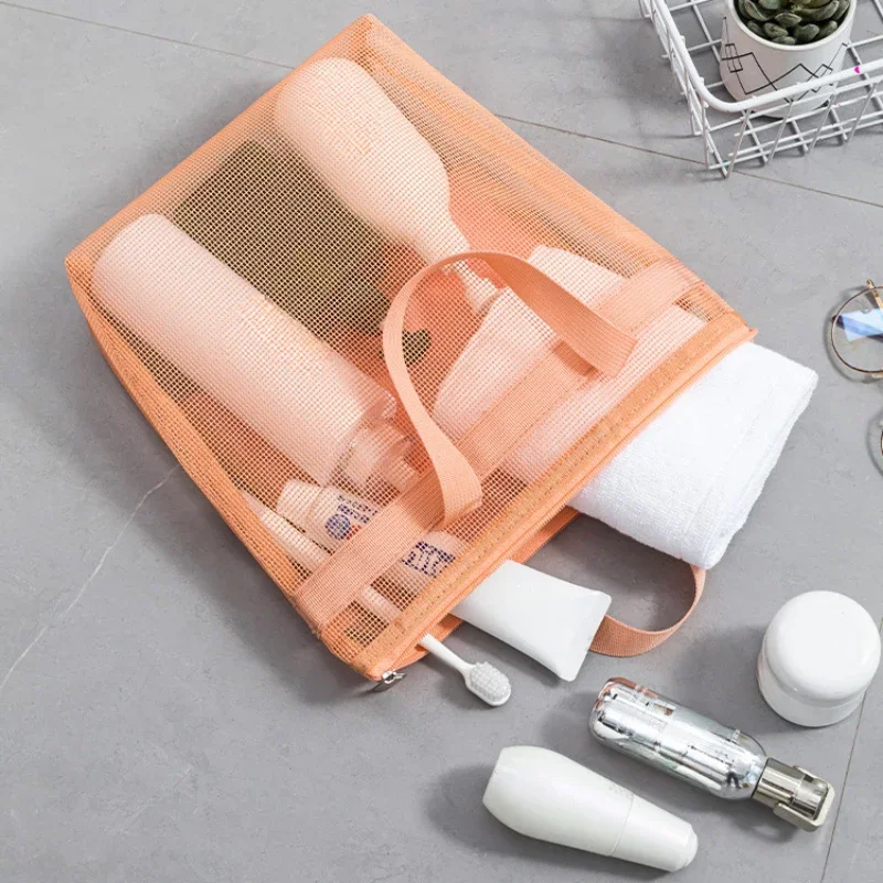 Travel Washing Bath Toiletry Makeup Organizer Bags Women Tote Mesh Large Capacity Clear Cosmetic Bags Swimming Beach Pouch
Travel Washing Bath Toiletry Makeup Organizer Bags Women Tote Mesh Large Capacity Clear Cosmetic Bags Swimming Beach Pouch