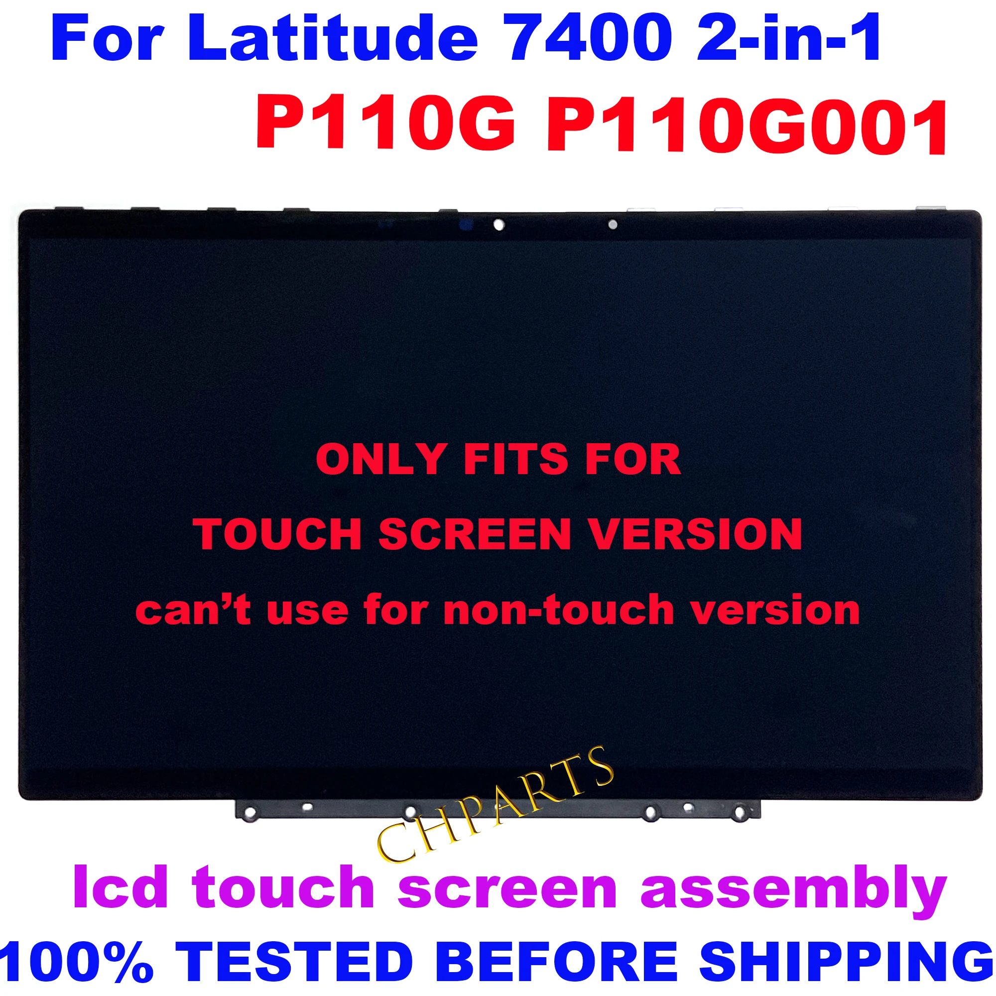 ЖК-дисплей 04HP6F для Dell Latitude 7400 2-в-1 P110G P110G001, 14-дюймовый сенсорный экран FHD IPS, сменная панель в сборе LQ140M1JX41
ЖК-дисплей 04HP6F для Dell Latitude 7400 2-в-1 P110G P110G001, 14-дюймовый сенсорный экран FHD IPS, сменная панель в сборе LQ140M1JX41