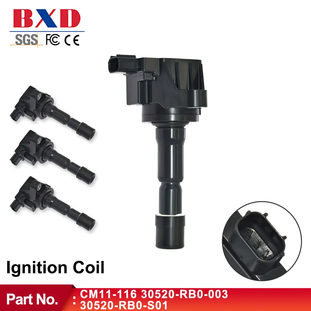 1/4pcs Ignition Coil CM11-116 30520-RB0-003 30520-RB0-S01 For HONDA CITY CR-Z CIVIC FIT JAZZ 2008-2013
1/4pcs Ignition Coil CM11-116 30520-RB0-003 30520-RB0-S01 For HONDA CITY CR-Z CIVIC FIT JAZZ 2008-2013