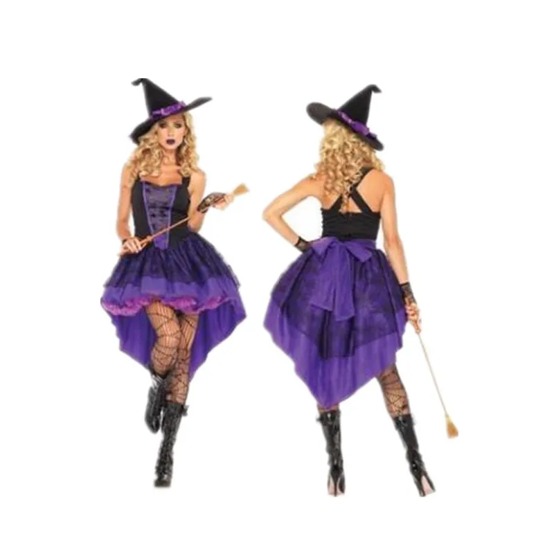 2023 Halloween Purple Swallowtail Witch Dress Witch Dress Ghost Party Uniform Extra Fat Plus
2023 Halloween Purple Swallowtail Witch Dress Witch Dress Ghost Party Uniform Extra Fat Plus