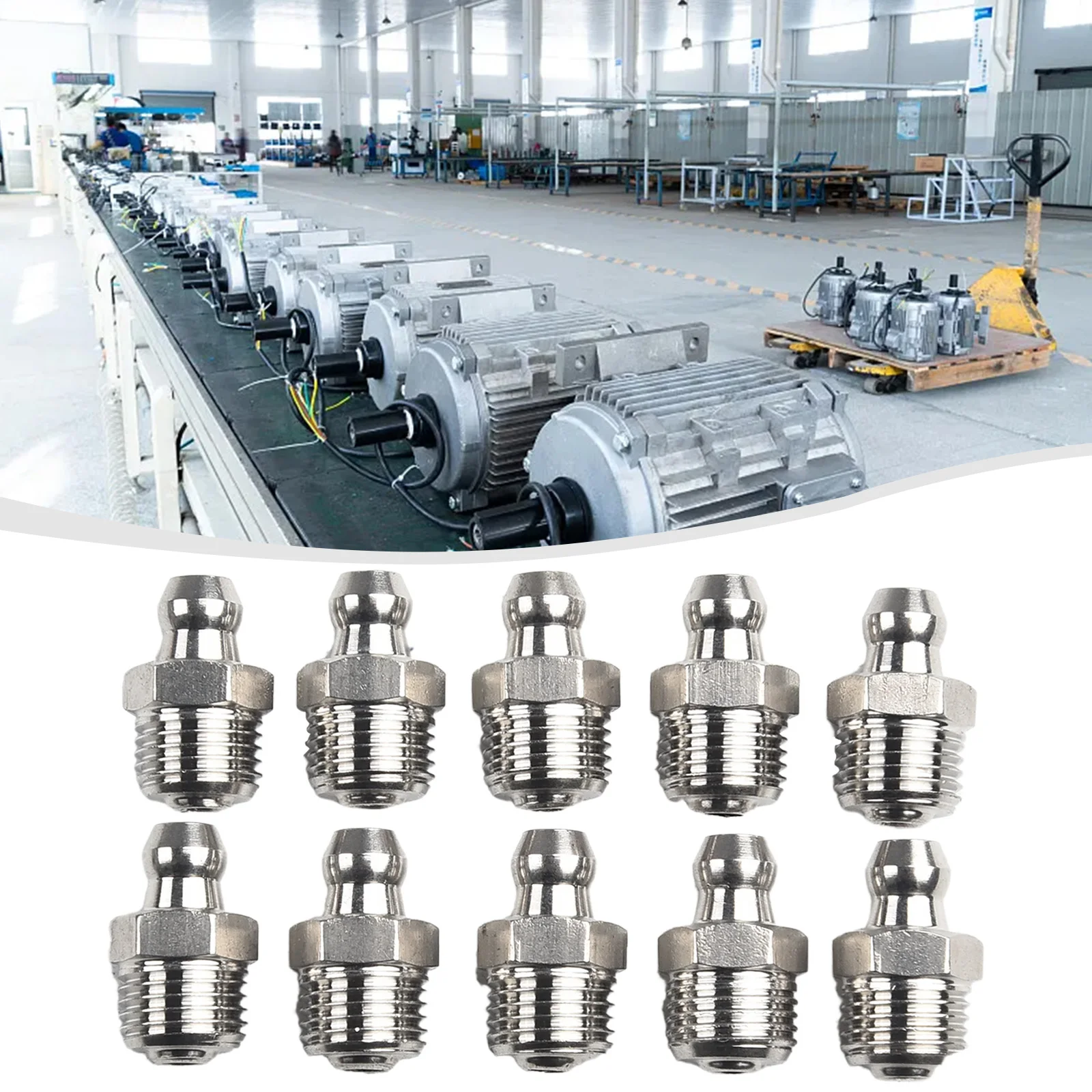 Fitting Grease Accessorie High Hardness Hydraulic Grease Rust Resistance Straight 1/8-28inch Thread New Practical
Fitting Grease Accessorie High Hardness Hydraulic Grease Rust Resistance Straight 1/8-28inch Thread New Practical