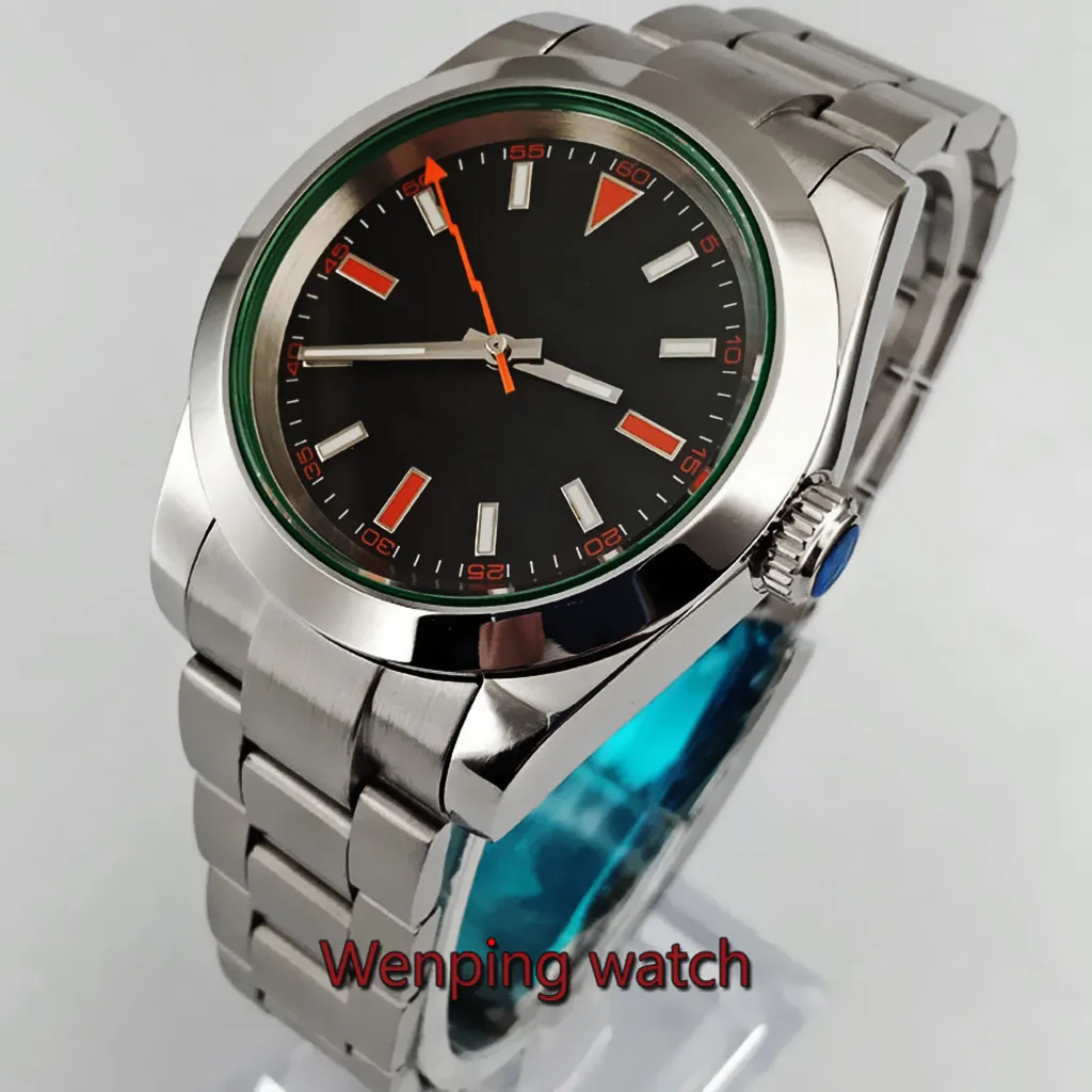 40mm bliger sterile dial no logo blue dial solid case date window sapphire glass automatic mens watch W2759
40mm bliger sterile dial no logo blue dial solid case date window sapphire glass automatic mens watch W2759