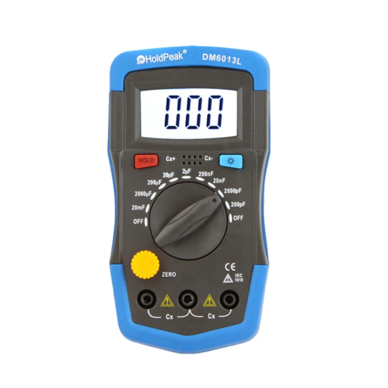 DM6013L Handheld Digital Capacimetro Capacitance Meter 200pF~20mF Capacitor Electronic Tester Diagnostic-tool Capacitance Meters
DM6013L Handheld Digital Capacimetro Capacitance Meter 200pF~20mF Capacitor Electronic Tester Diagnostic-tool Capacitance Meters