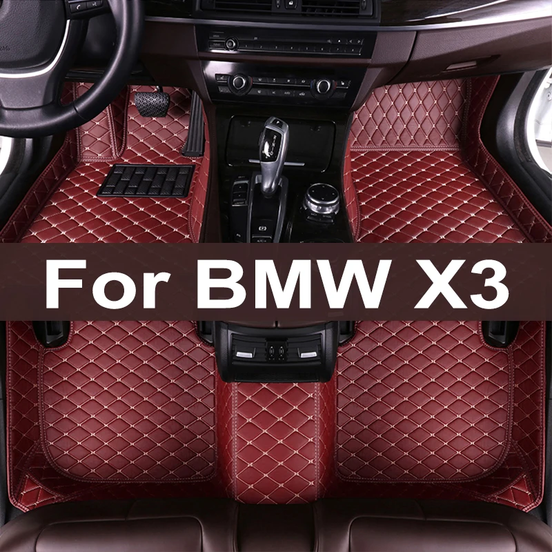 Автомобильные коврики для BMW X3 F25 MK2 2011 ~ 2014, кожаный роскошный коврик, Защитные чехлы для детской комнаты, ковер, автомобильные аксессуары, интерьерные части
Автомобильные коврики для BMW X3 F25 MK2 2011 ~ 2014, кожаный роскошный коврик, Защитные чехлы для детской комнаты, ковер, автомобильные аксессуары, интерьерные части
