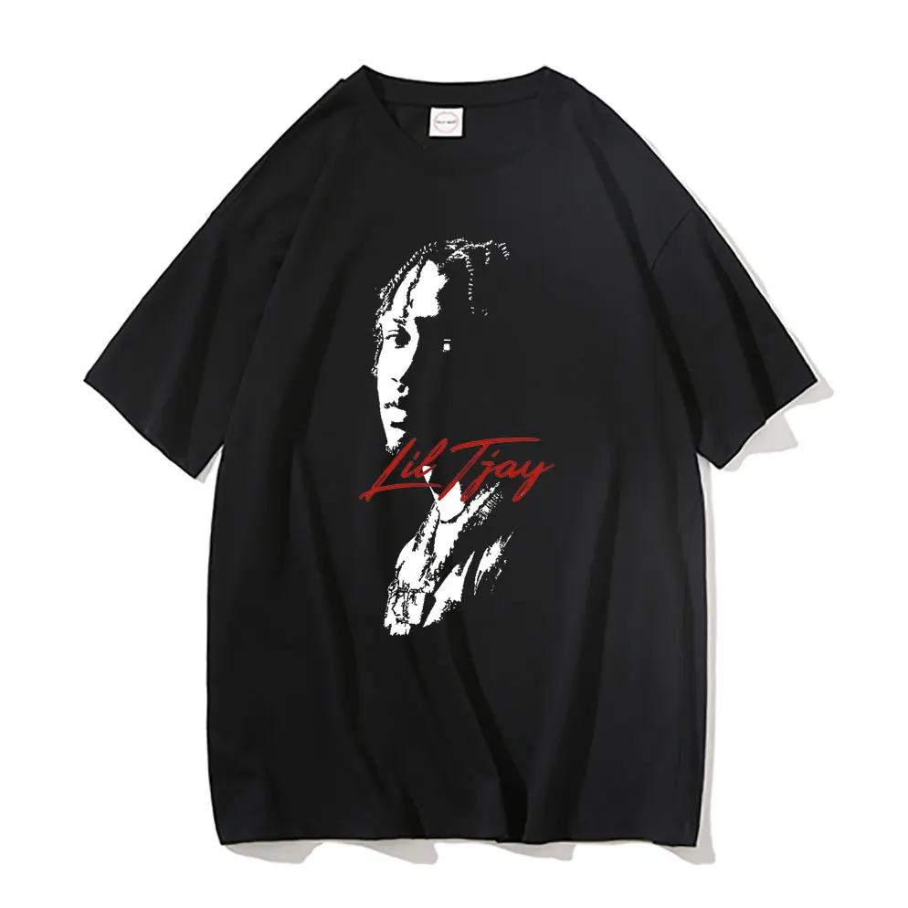 Rapper Lil Tjay Graphic Print T-shirts Men Women Fashion Oversized Hip Hop Tshirt Short Sleeve Men's Black Pure Cotton T Shirt
Rapper Lil Tjay Graphic Print T-shirts Men Women Fashion Oversized Hip Hop Tshirt Short Sleeve Men's Black Pure Cotton T Shirt