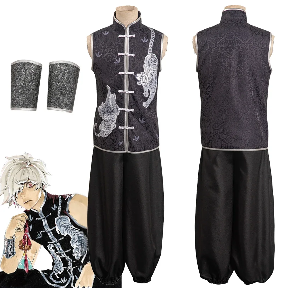 Gabimaru Cosplay Vest Pants Men Costume Anime Jigoku Raku Roleplay Fantasia Outfits Man Halloween Carnival Party Cloth For Male
Gabimaru Cosplay Vest Pants Men Costume Anime Jigoku Raku Roleplay Fantasia Outfits Man Halloween Carnival Party Cloth For Male