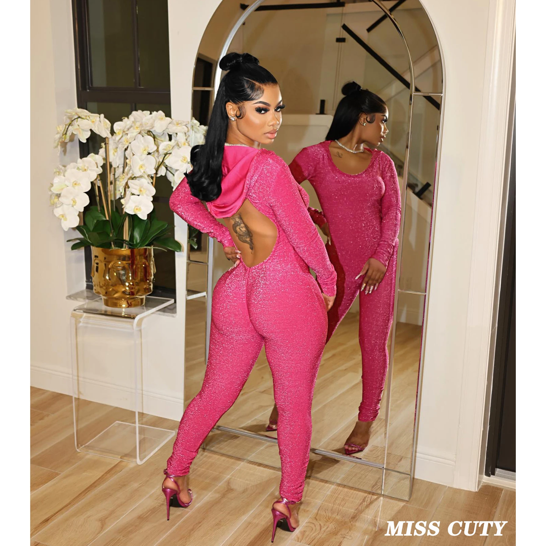 Shiny One Piece Sexy Jumpsuits 2023 Women Fall Winter Clothes Club Party Elegant Bodycon Hoodie Tops Jumpsuit Bodysuit Playsuit
Shiny One Piece Sexy Jumpsuits 2023 Women Fall Winter Clothes Club Party Elegant Bodycon Hoodie Tops Jumpsuit Bodysuit Playsuit