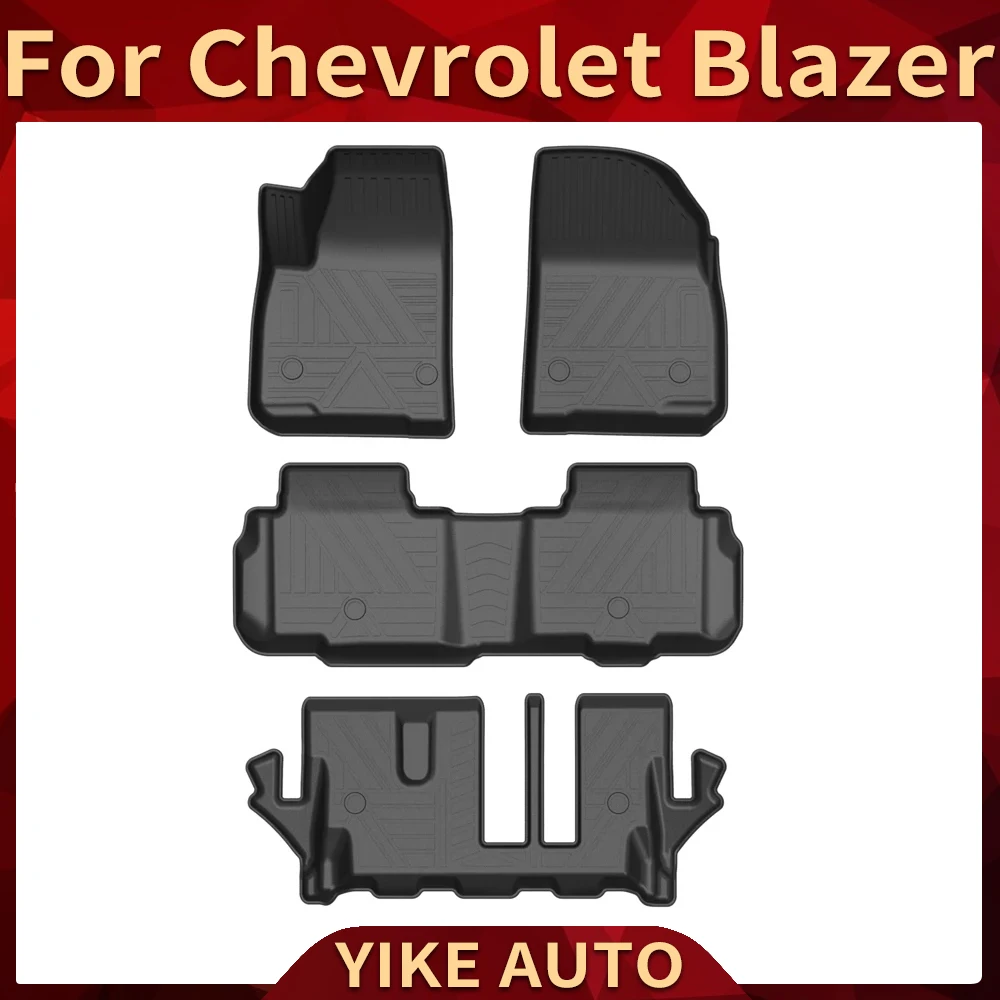 For Chevrolet Blazer 2019-2023 7-seats Car Floor Mats All-Weather TPE Non-slip Foot Mats Cargo Liner Pad Trunk Tray Accessories
For Chevrolet Blazer 2019-2023 7-seats Car Floor Mats All-Weather TPE Non-slip Foot Mats Cargo Liner Pad Trunk Tray Accessories
