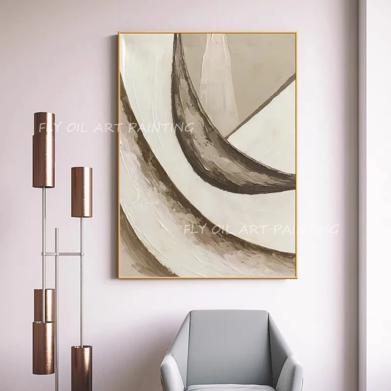 Modern thick handmade Pure Hand-Painted High Quality Luxury Art Oil Painting Large Size for home living room Frameless
Modern thick handmade Pure Hand-Painted High Quality Luxury Art Oil Painting Large Size for home living room Frameless