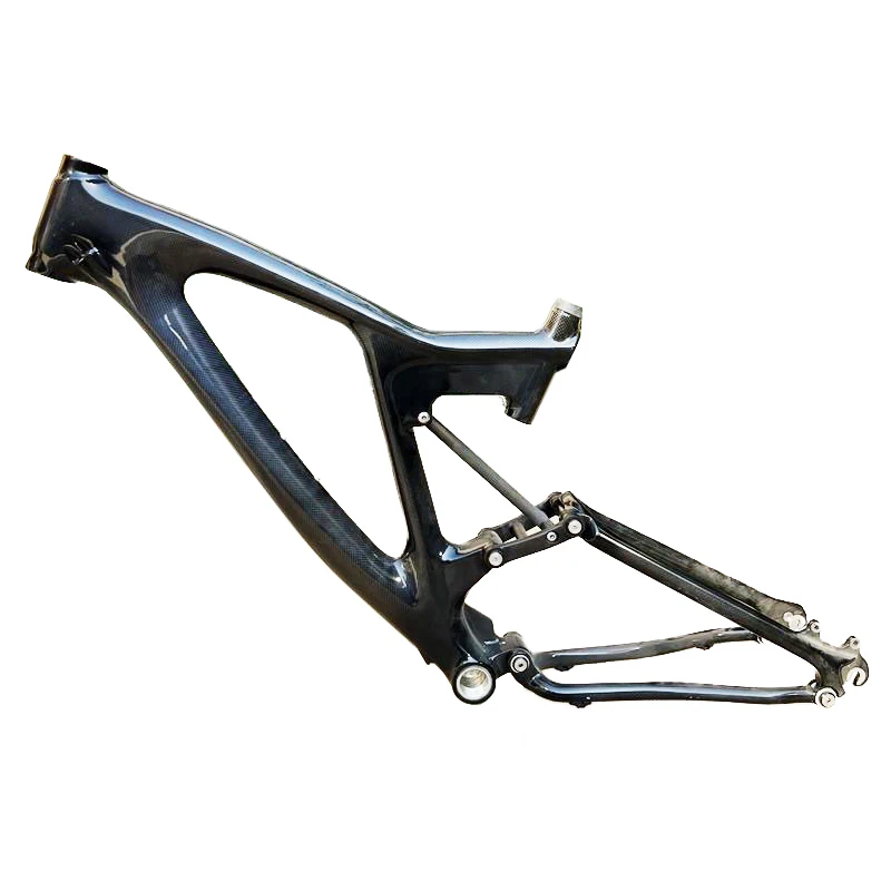 

Carbon 26er Inner Cable DH Frame Disc Brake Rear Suspension Down Hill Bicycle Frame MTB Bike Frameset