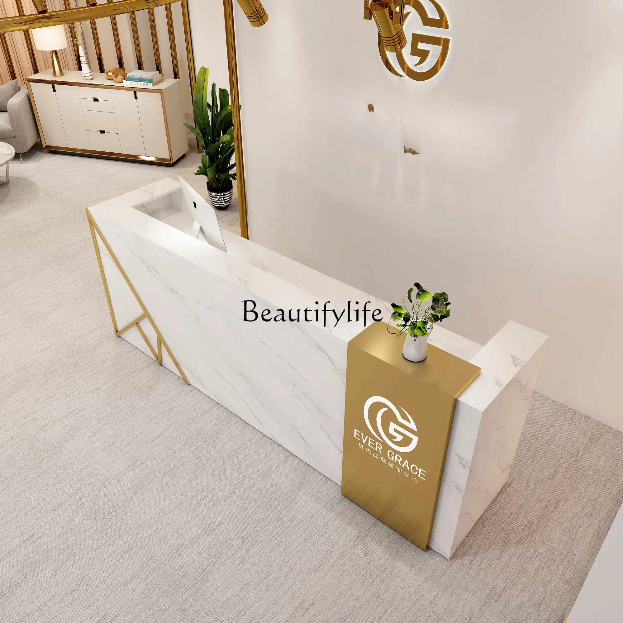 Cashier Desk Nordic Small Simple Clothing Store Milk Tea Bar Beauty Salon Reception Desk
Cashier Desk Nordic Small Simple Clothing Store Milk Tea Bar Beauty Salon Reception Desk
