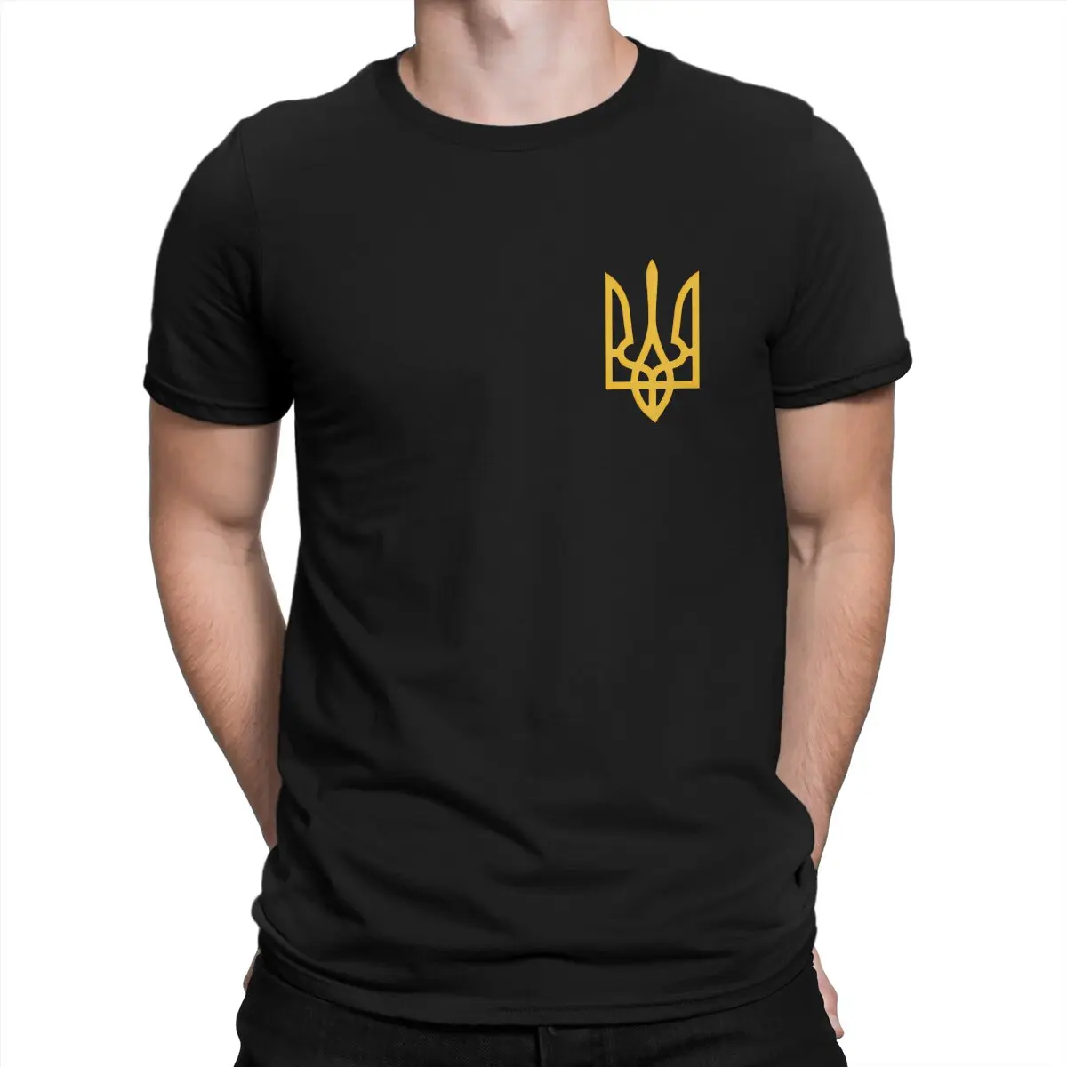 Peace Ukrainnian Zelensky Yellow Tryzub Tshirt Homme Men's Clothing Blusas Polyester T Shirt For Men
Peace Ukrainnian Zelensky Yellow Tryzub Tshirt Homme Men's Clothing Blusas Polyester T Shirt For Men