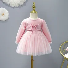 Kids Clothes Baby Girls Dress Princess Costume Cute False Two Spring Autumn 1-7 Years Party Dresses For Girl Children's Clothing
Kids Clothes Baby Girls Dress Princess Costume Cute False Two Spring Autumn 1-7 Years Party Dresses For Girl Children's Clothing