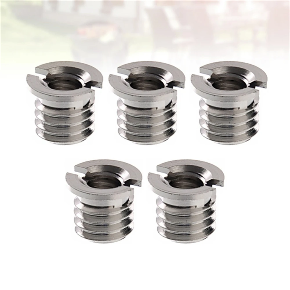 1/4 inch Tripod Monopod Tripod Heads 1/4 to 3/8 Reducer Bushing Converter Standard Adapter Convert Screw for DSLR Camera 
1/4 inch Tripod Monopod Tripod Heads 1/4 to 3/8 Reducer Bushing Converter Standard Adapter Convert Screw for DSLR Camera