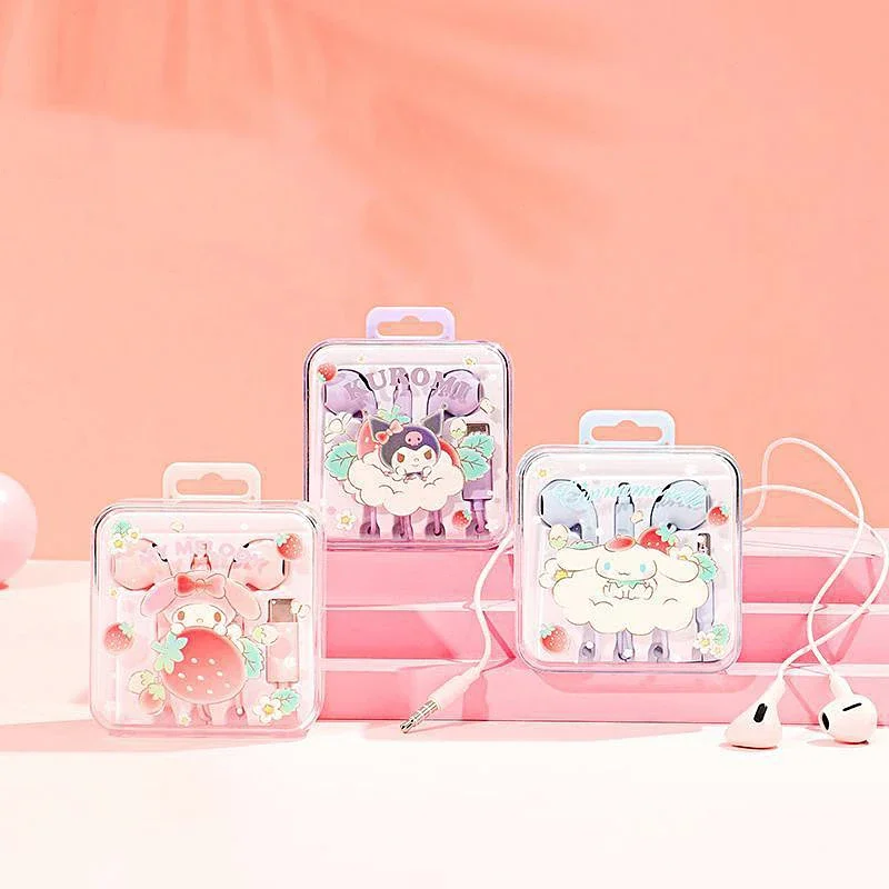 Cinnamoroll мультяшная мелодия Kuromi, наушники-вкладыши, проводные музыкальные наушники с микрофоном, прекрасные Наушники с разъемом Type-C 3,5 мм
Cinnamoroll мультяшная мелодия Kuromi, наушники-вкладыши, проводные музыкальные наушники с микрофоном, прекрасные Наушники с разъемом Type-C 3,5 мм