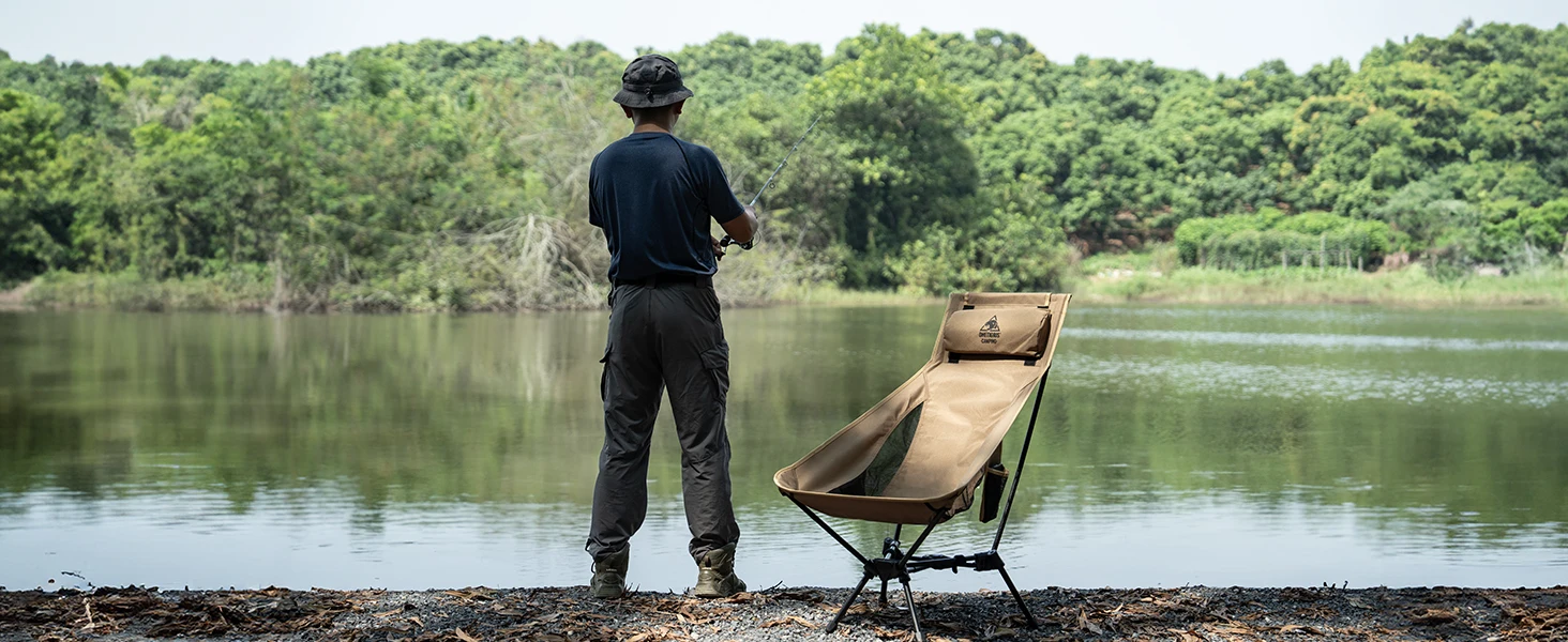كرسي التخييم المحمول Tigerblade، كرسي خارجي عالي الظهر لصيد الأسماك والمشي لمسافات طويلة والشواء والحفلات والبستنة والاستخدام الداخلي 8 كرسي التخييم المحمول Tigerblade، كرسي خارجي عالي الظهر لصيد الأسماك والمشي لمسافات طويلة والشواء والحفلات والبستنة والاستخدام الداخلي
