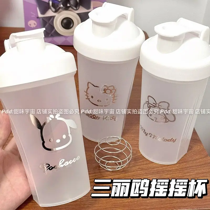 New Sanrio animation peripheral Hello Kitty My Melody Sports Water Cup Summer Scale Fitness Shaker Cup Plastic Cup Portable Gift
New Sanrio animation peripheral Hello Kitty My Melody Sports Water Cup Summer Scale Fitness Shaker Cup Plastic Cup Portable Gift