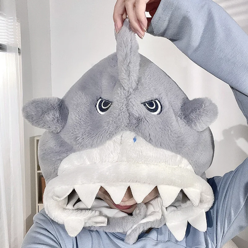 1pc Adult Shark Shaped Cartoon Hat Winter Warm Keeping Articles Lovely Soft Comfortable Hat Gift For Good Friends' And Children
1pc Adult Shark Shaped Cartoon Hat Winter Warm Keeping Articles Lovely Soft Comfortable Hat Gift For Good Friends' And Children