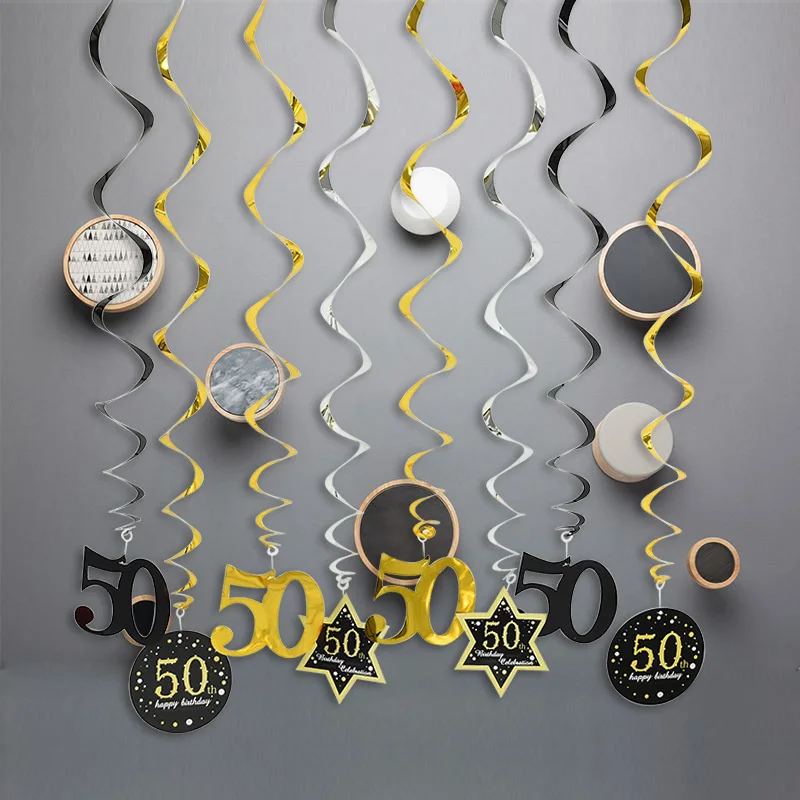 18/21/30/40/50/60 Years Old Birthday Party Spiral Garlands Swirl Banner Pendants Adult Birthday Party Ceiling Hanging Backdrop
18/21/30/40/50/60 Years Old Birthday Party Spiral Garlands Swirl Banner Pendants Adult Birthday Party Ceiling Hanging Backdrop